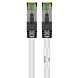 Cavo patch Cat8 S/FTP (PIMF) da 0,50 m, bianco.