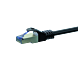 Cavo patch CAT6a S/FTP (PIMF) da 2 m, nero.