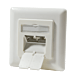 Scatola di derivazione da incasso CAT6 UTP/STP, avorio