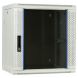 Armadio a muro bianco 12U con anta in vetro 600x450x635 mm (LxPxA)