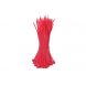 Fascette stringicavo rosse da 140 mm - 100 pezzi