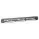 Patch panel UTP per Keystone - 24 porte