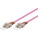 Cavo in fibra ottica SC-SC OM4 1 m