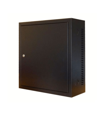 Armadio a muro 3U con anta in metallo profonda 185 mm