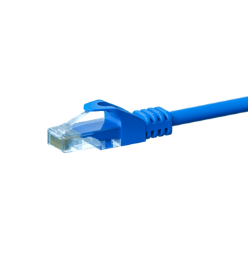 Cavo patch UTP CAT5e 5 m blu - 100% rame