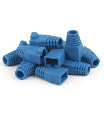 Cappucci protettivi RJ45 DANICOM blu - 10 pezzi