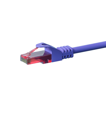 Cavo patch UTP CAT6 da 2 m, viola - 100% rame