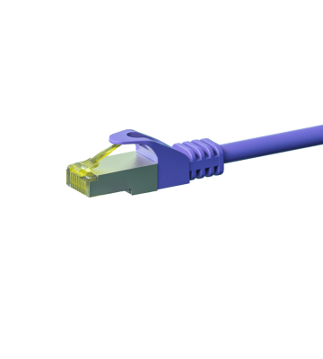 Cavo patch Cat7 S/FTP (PIMF) da 2 m, viola.