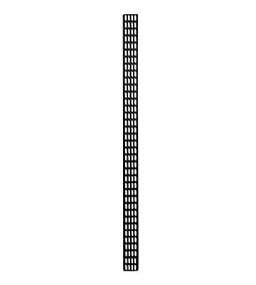Canalina portacavi verticale 37U - larghezza 30 cm
