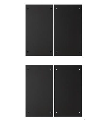 Set di pannelli laterali per data center, per armadi rack da 52U, profondità 1200 mm.
