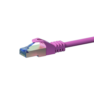 Cavo patch CAT6a S/FTP (PIMF) da 2 m, rosa