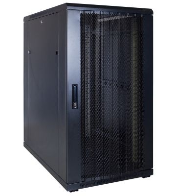 Armadio server 22U con sportello perforato 600x1000x1200 mm (LxPxA)