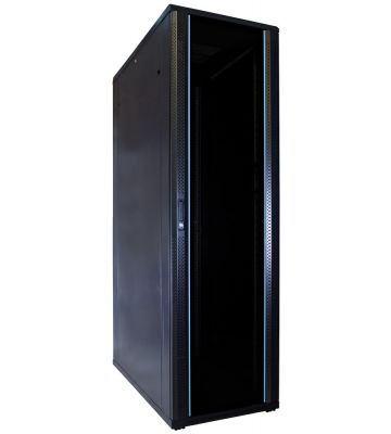 Armadio server 42U con porta in vetro 600x1200x2000mm (LxPxA)