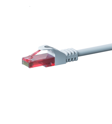 Cavo patch UTP CAT6 da 5 m, bianco - 100% rame