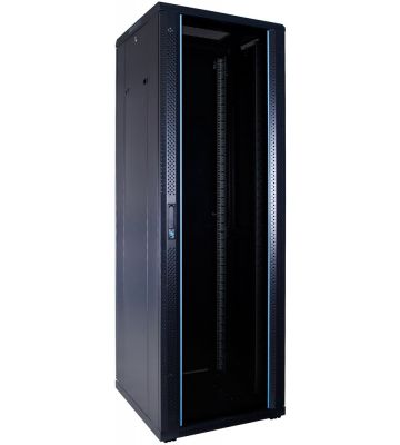 Armadio server 37U con porta in vetro 600x600x1800mm (LxPxA)