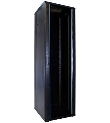 Armadio server 42U con porta in vetro 600x600x2000mm (LxPxA)