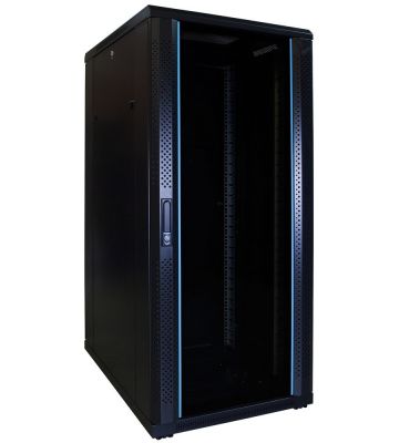 Armadio server 27U con porta in vetro 600x800x1400mm (LxPxA)