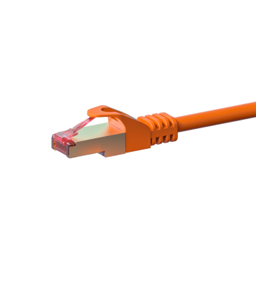 Cavo patch CAT6 S/FTP (PIMF) da 5 m, arancione 
