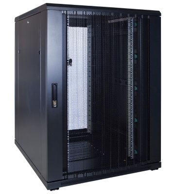 Armadio server 22U con sportello perforato 800x1000x1200 mm (LxPxA)