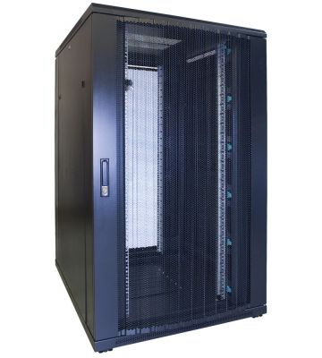 Armadio server 27U con sportello perforato 800x1000x1400mm (LxPxA)
