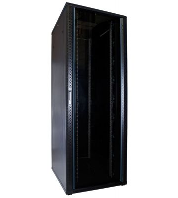 Armadio server 47U con porta in vetro 800x1000x2200mm (LxPxA)