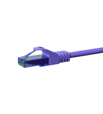 Cavo patch UTP CAT6a 2 m viola - 100% rame