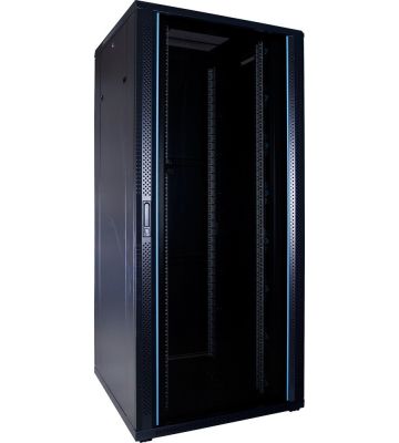 Armadio server 37U con anta in vetro 800x800x1800mm (LxPxA)
