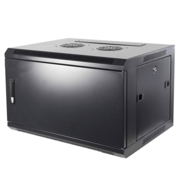 Armadio a muro 4U con anta in metallo 600x600x280 mm (LxPxA)