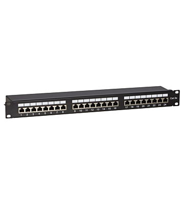 Pannello di permutazione FTP CAT5e - 24 porte