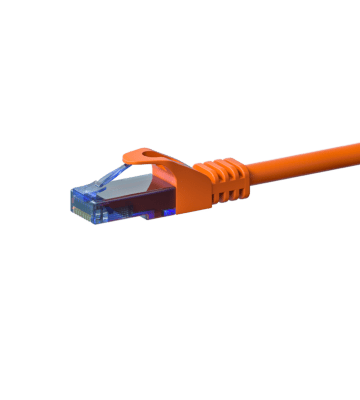 Cavo patch UTP CAT6a da 2 m, arancione - 100% rame