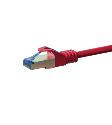 Cavo patch CAT6a S/FTP (PIMF) da 5 m, rosso