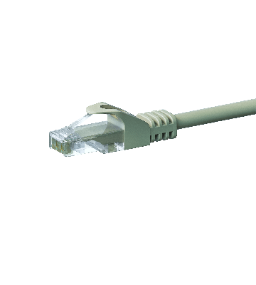 Cavo patch UTP CAT5e da 1,50 m, grigio - 100% rame