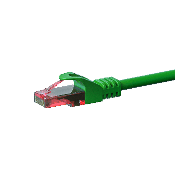 Cavo patch UTP CAT6 da 20 m, verde - 100% rame