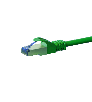 Cavo patch CAT6a S/FTP (PIMF) da 30 m, verde.