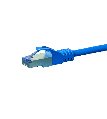 Cavo patch CAT6a S/FTP (PIMF) da 30 m, blu.