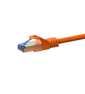 Cavo patch CAT6a S/FTP (PIMF) da 30 m, arancione.
