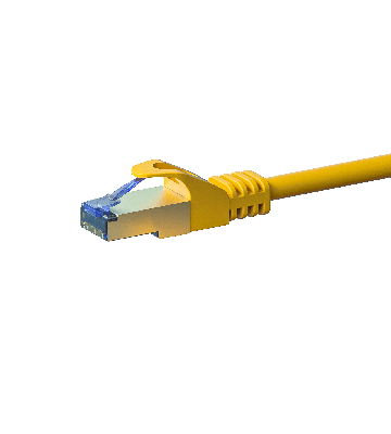 Cavo patch CAT6a S/FTP (PIMF) da 30 m, giallo.