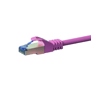 Cavo patch CAT6a S/FTP (PIMF) da 30 m, rosa