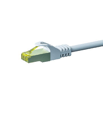 Cavo patch Cat7 S/FTP (PIMF) da 0,25 m, bianco.