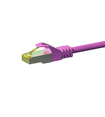 Cavo patch Cat7 S/FTP (PIMF) da 2 m, rosa