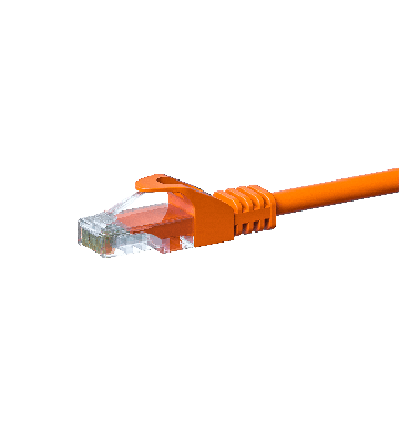 Cavo patch CAT5e UTP 20m arancione - CCA