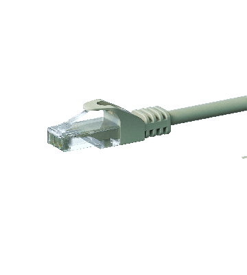 Cavo patch CAT6 UTP 0,50 m grigio - CCA