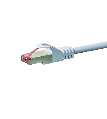 Cavo patch CAT6 S/FTP (PIMF) da 7,50 m, bianco. 