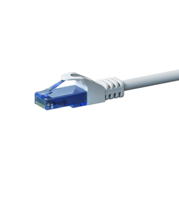 Cavo patch UTP CAT6a da 0,15 m, bianco - 100% rame
