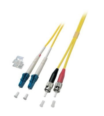 Cavo in fibra ottica duplex OS2 LC-ST 15m