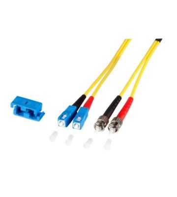 Cavo in fibra ottica duplex OS2 SC-ST 7,50 m