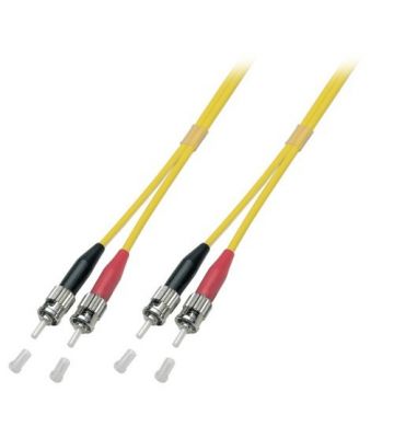 Cavo in fibra ottica duplex OS2 ST-ST 2m