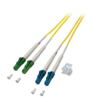 Cavo in fibra ottica duplex OS2 LC/APC-LC da 15 m