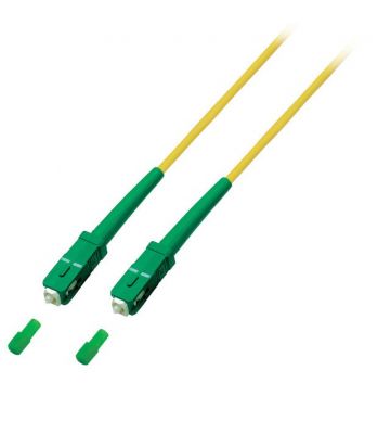 Cavo in fibra ottica simplex OS2 SC/APC-SC/APC 1 m