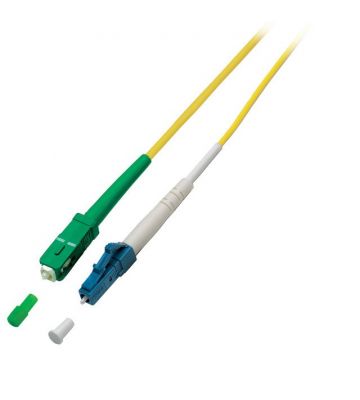Cavo in fibra ottica simplex OS2 SC/APC-LC 10 m